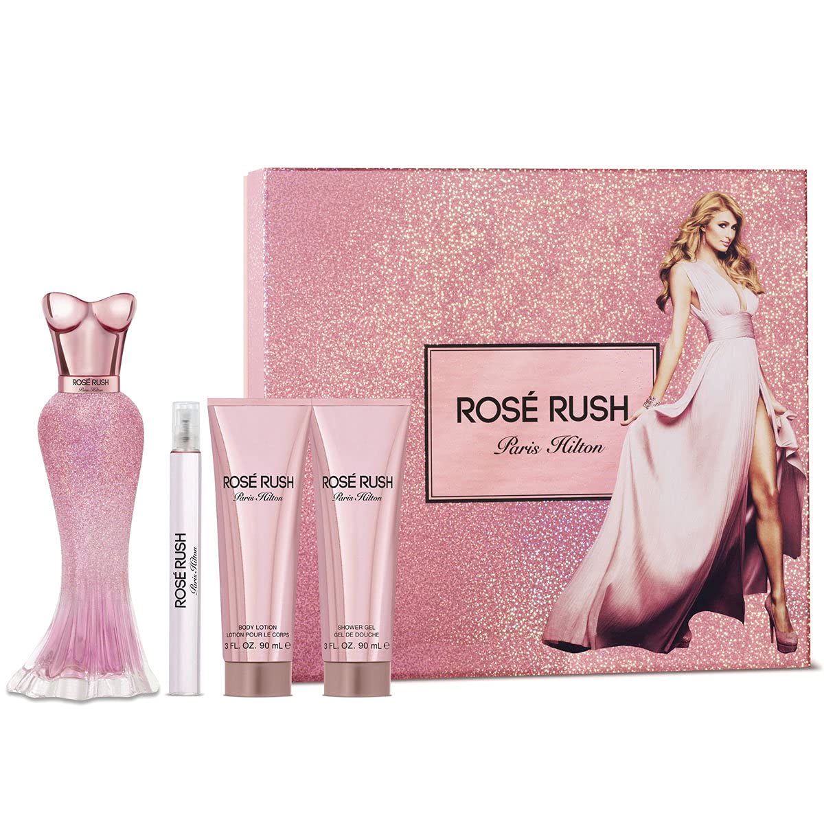 ROSE RUSH Paris Hilton セット Amazon.com : Rosé Rush Paris Hilton For Women Gift Set : Beauty